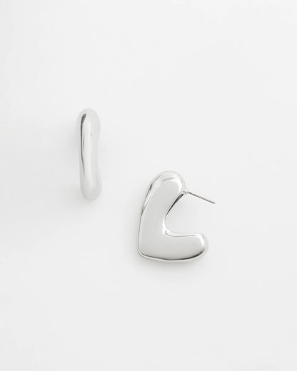 Chico's Everyday | No Droop® Silver Tone Mini Hoops