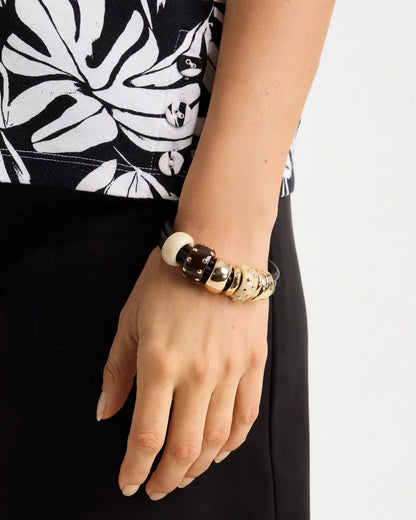 Chico's Top Pick | Embellished Rings Corded Bracelet