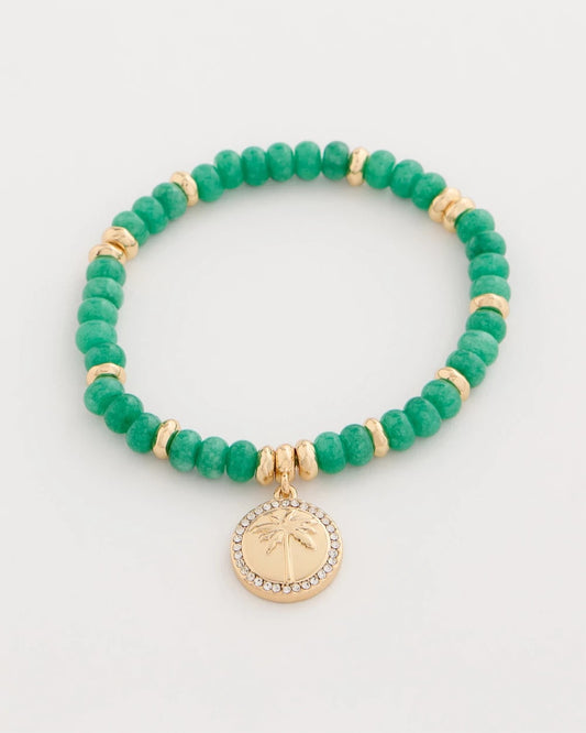 Chico's Featured | Genuine Jade Charm Stretch Bracelet