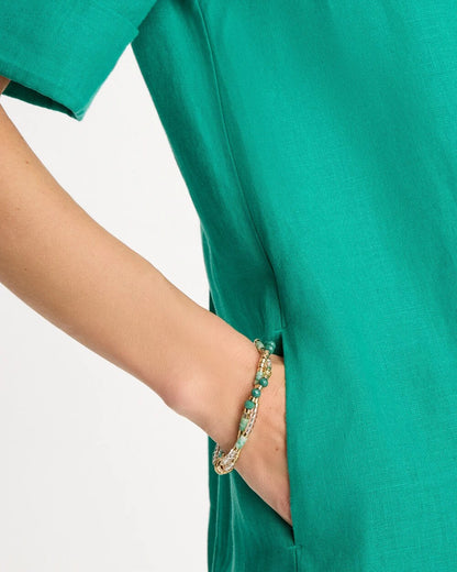 Chico's Top Pick | Genuine Howlite Beaded Stretch Bracelet