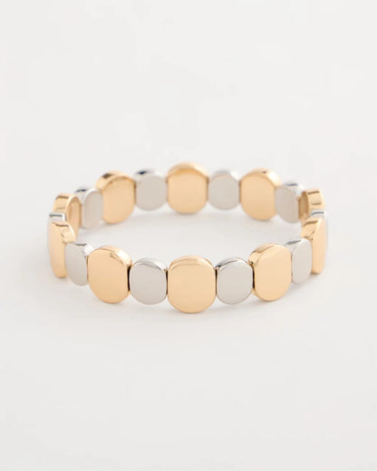 Chico's Customer Favorite | Mixed Metals Glam Stretch Bracelet