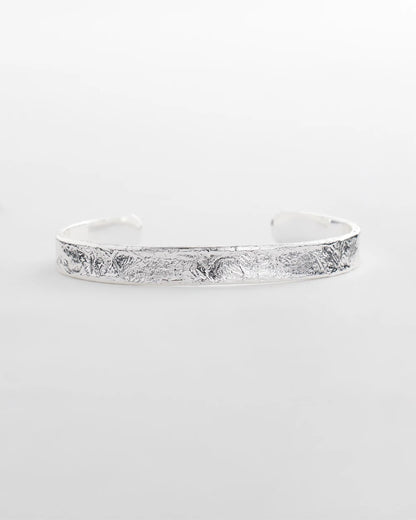 Chico's Hot Sale | Silvertone Flexible Cuff Bracelet