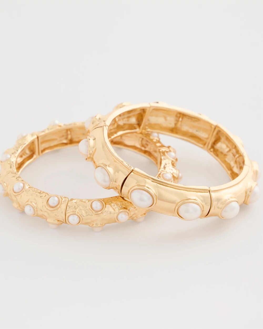Chico's Everyday | Stretch Cuff Bracelet Set of Two