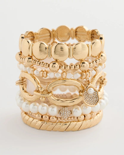 Chico's Deals | Pearlescent Stretch Hero Bracelet