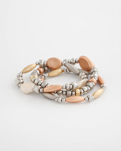 Chico's Value | Mixed Metal Stretch Set of Three