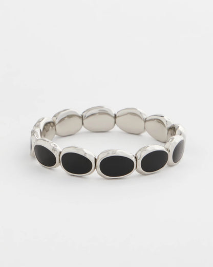 Chico's Featured | Black Large Stretch Bracelet