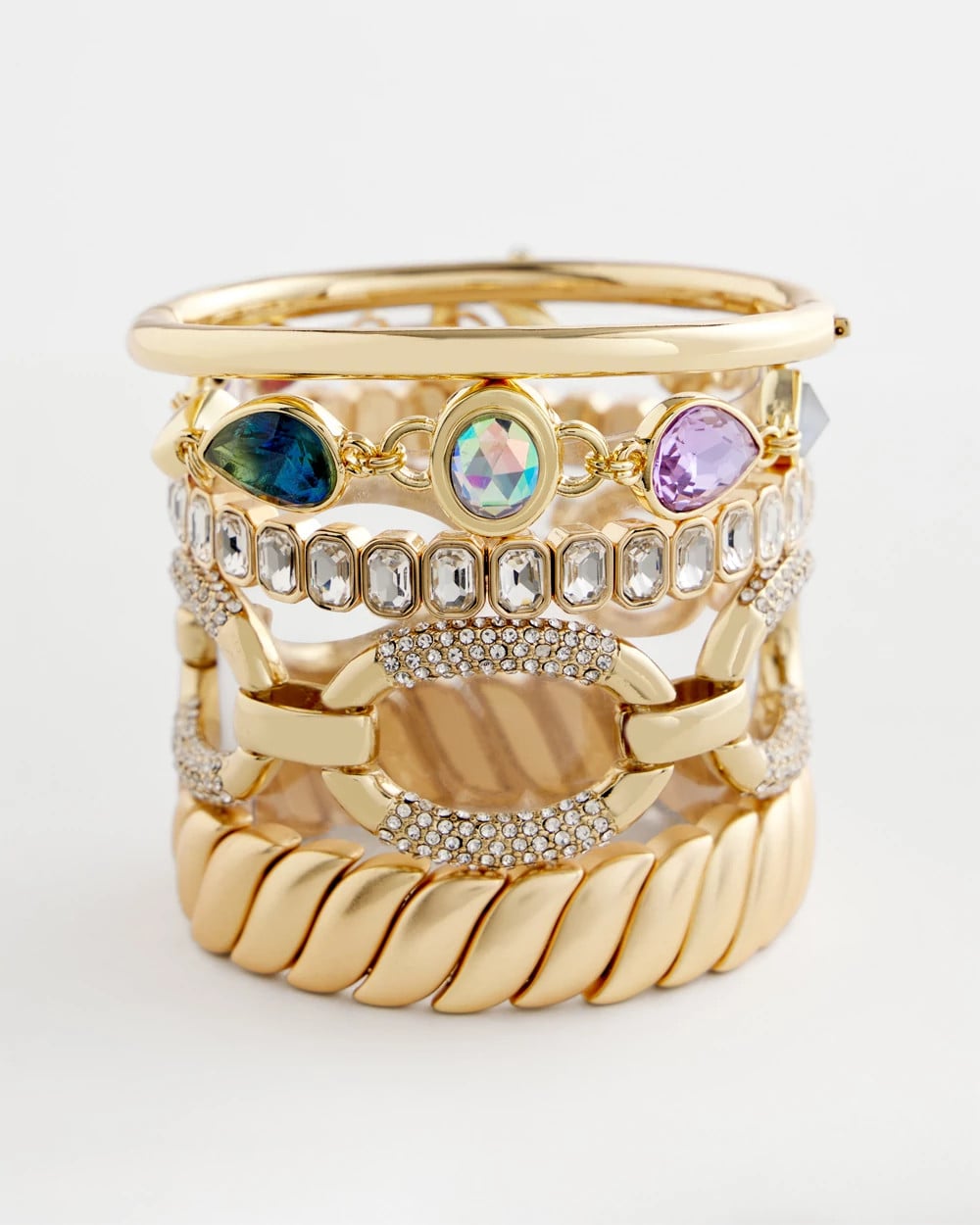 Chico's Special Offer | Large Pave Link Toggle Bracelet