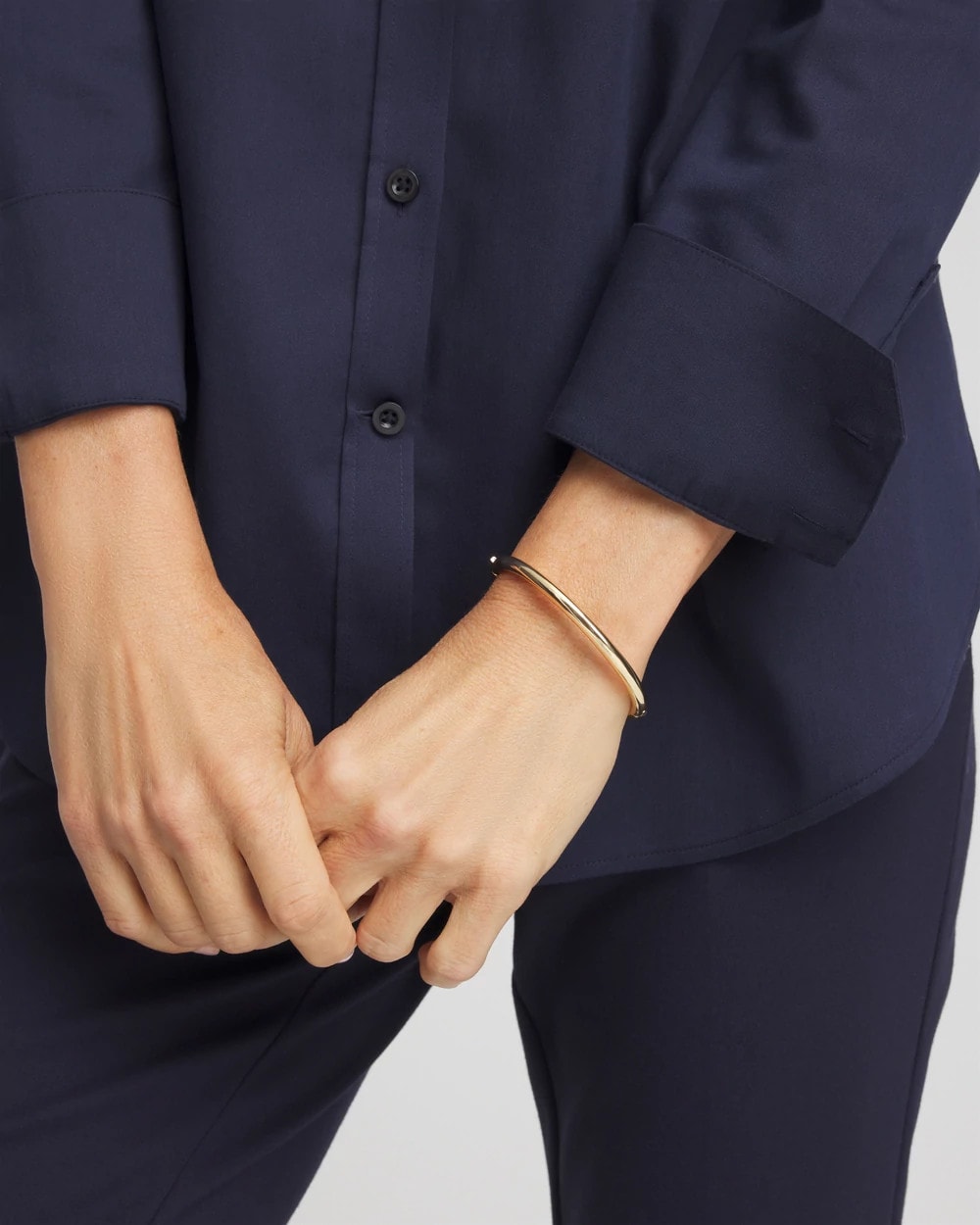 Chico's Smart Buy | Gold Hinge Bangle