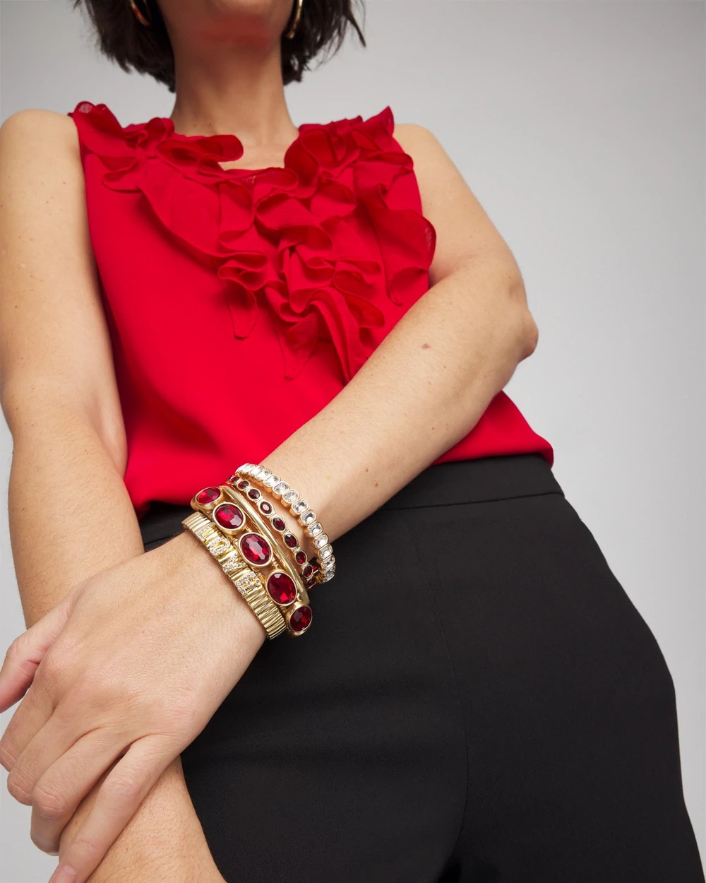 Chico's Smart Buy | Gold Hinge Bangle