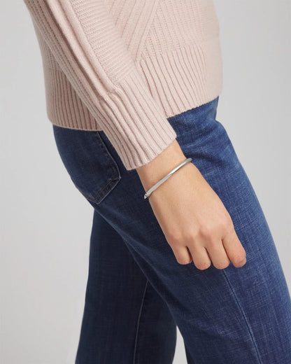 Chico's Trusted | Silver Hinge Bangle