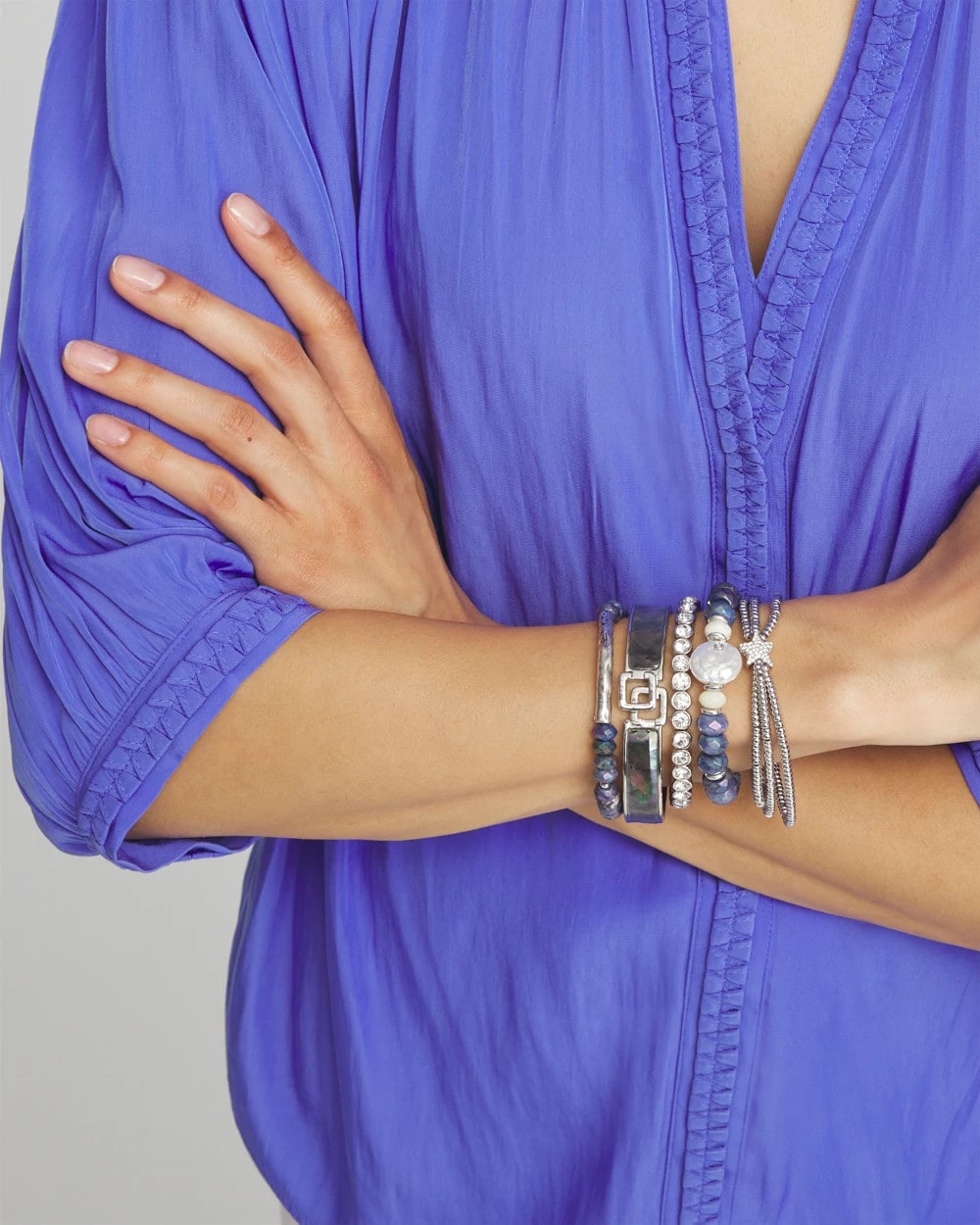 Chico's Special Offer | Faux Tennis Stretch Bracelet