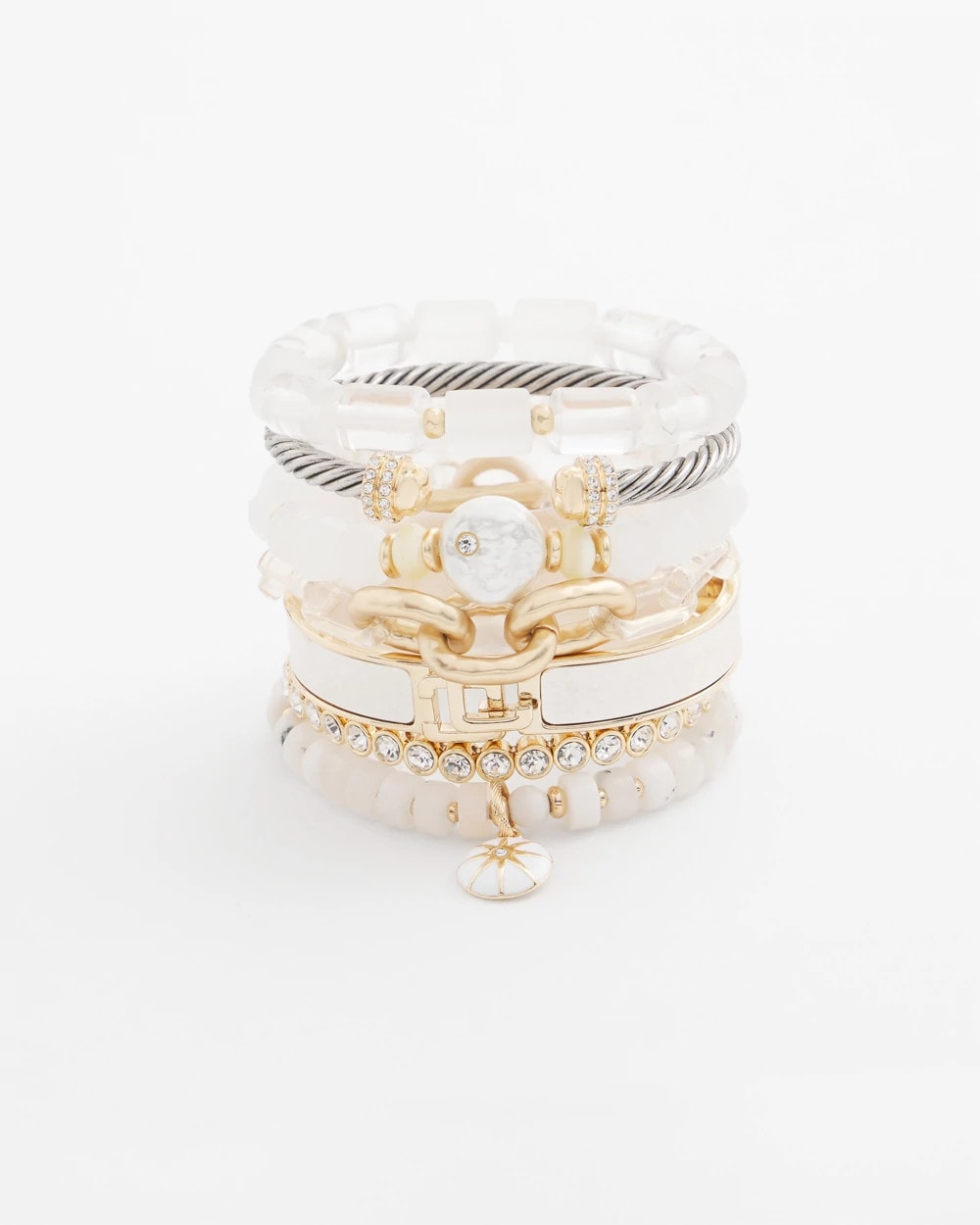 Chico's Trending | Goldtone Stretch Tennis Bracelet