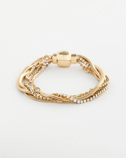 Chico's Best Price | Goldtone Multistrand Bracelet