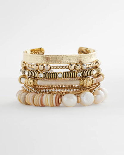 Chico's Best Price | Goldtone Multistrand Bracelet