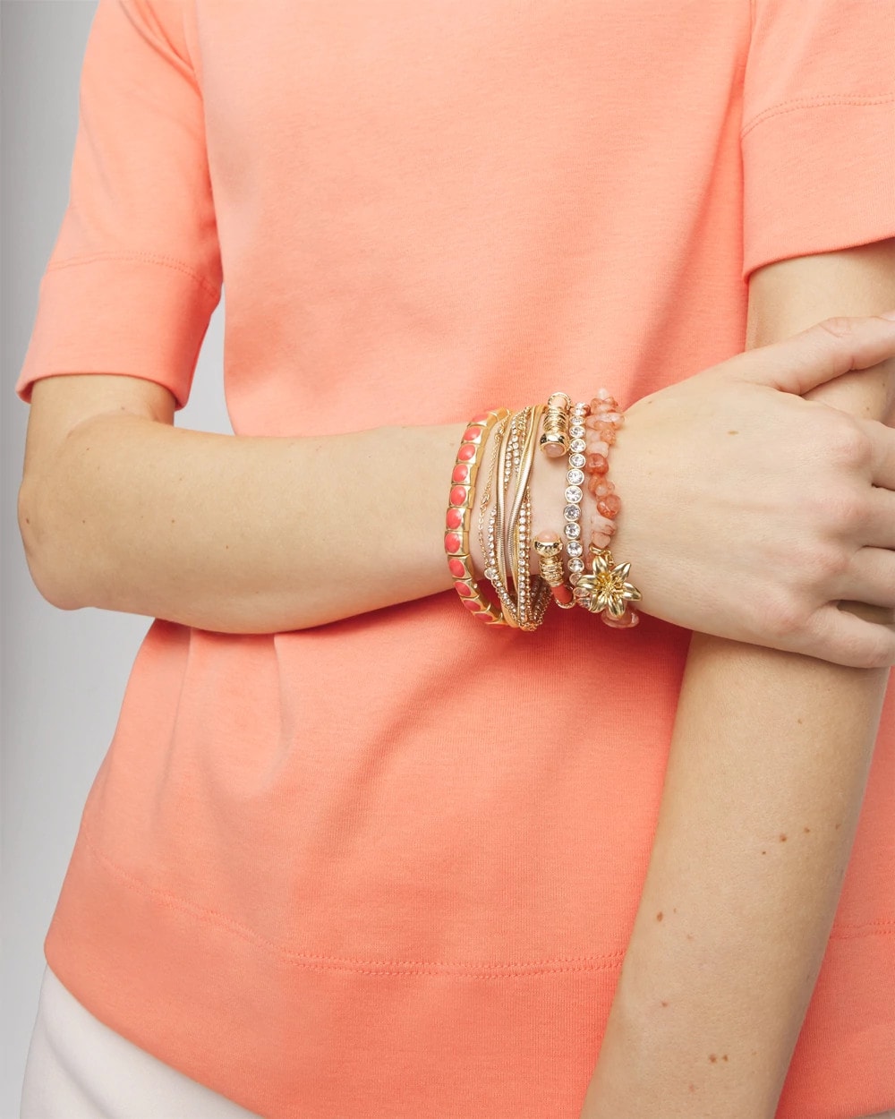 Chico's Best Price | Goldtone Multistrand Bracelet