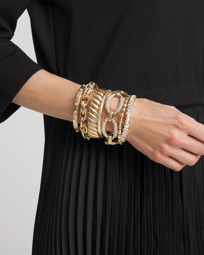Chico's Recommended | Matte Twist Stretch Bracelet