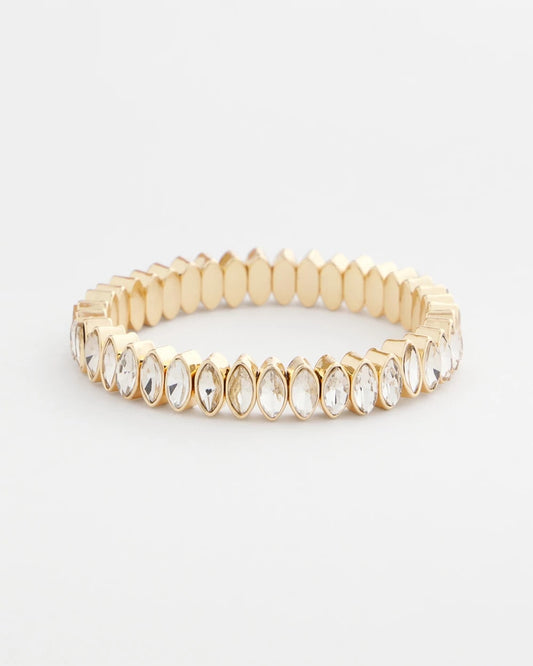 Chico's Latest | Marquise Gold Stretch