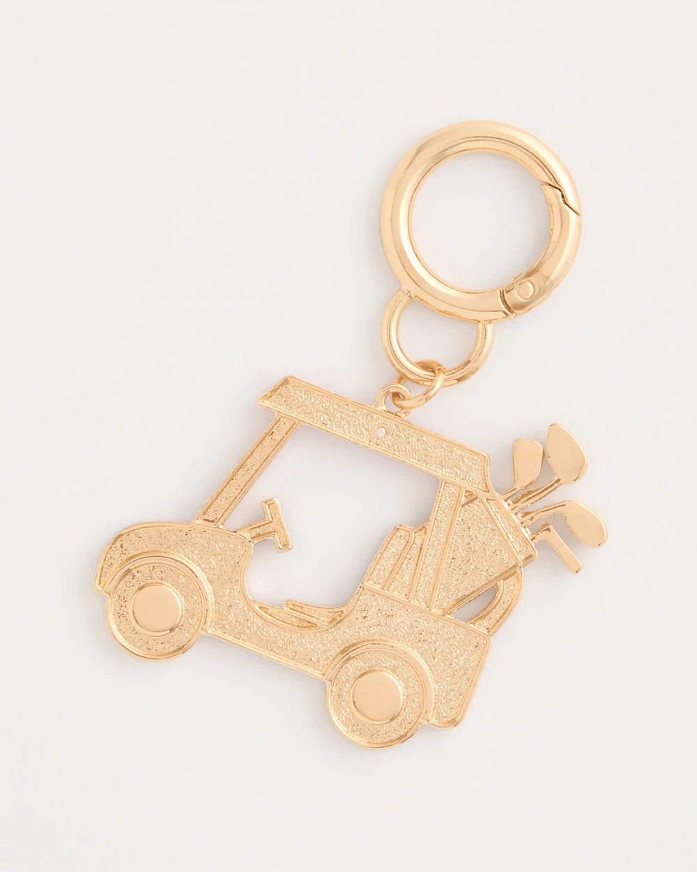 Chico's New | Pink Enamel Golf Cart Bag Charm