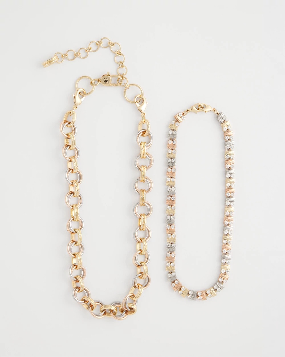 Chico's Special Offer | Convertible Tri-Tone Short Necklace