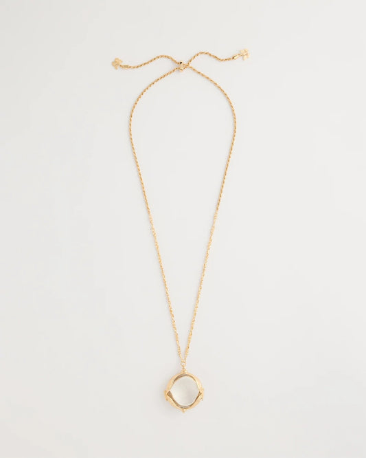 Chico's Great Value | Butterfly Wing Monocle Necklace