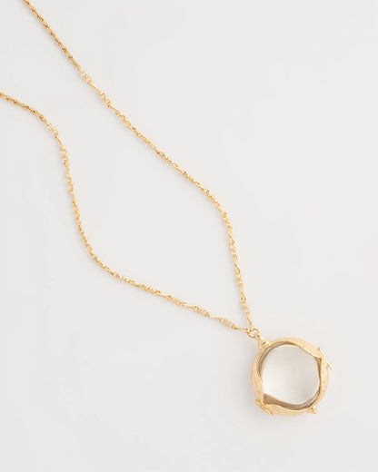 Chico's Great Value | Butterfly Wing Monocle Necklace
