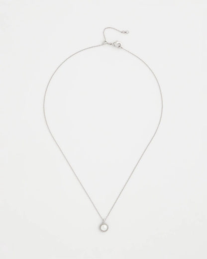 Chico's Latest | Silver Pearl Single Strand Necklace