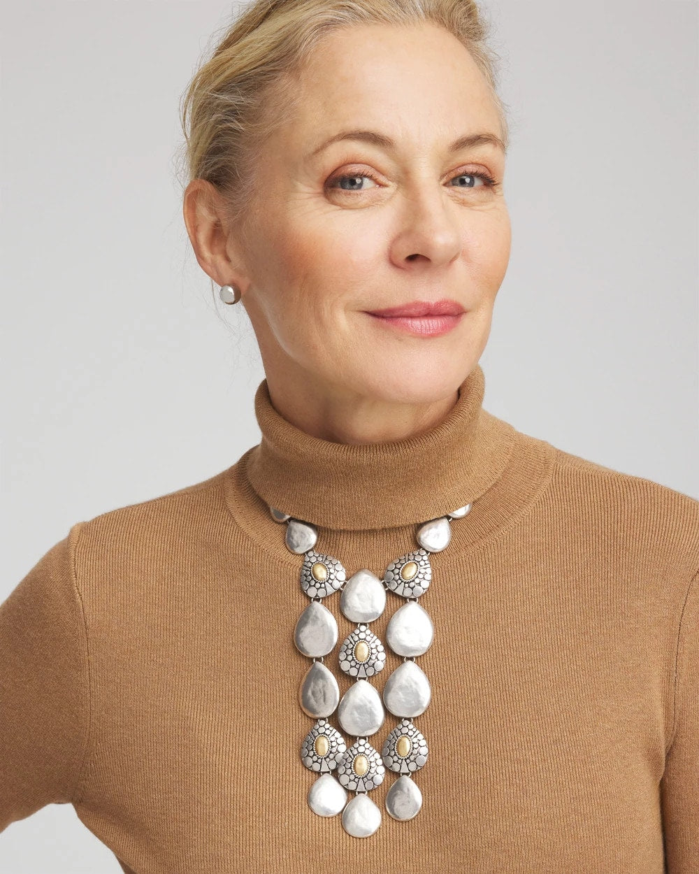 Chico's Hot Sale | Island Metal Linear Necklace