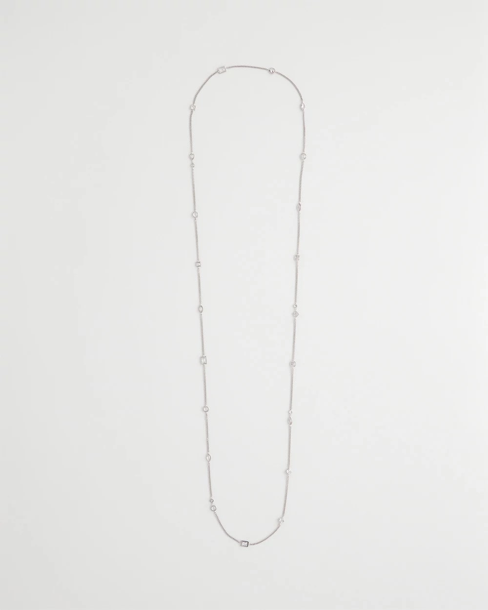 Chico's Customer Favorite | Fine Crystal Long Chain Necklace