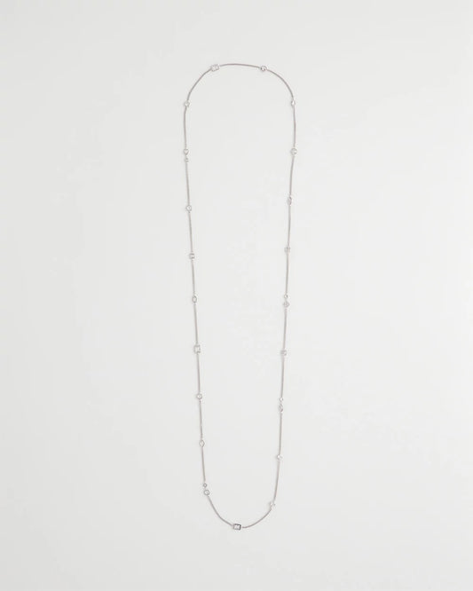 Chico's Customer Favorite | Fine Crystal Long Chain Necklace