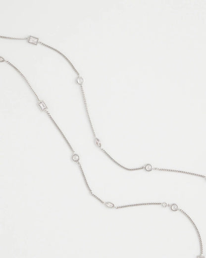Chico's Customer Favorite | Fine Crystal Long Chain Necklace