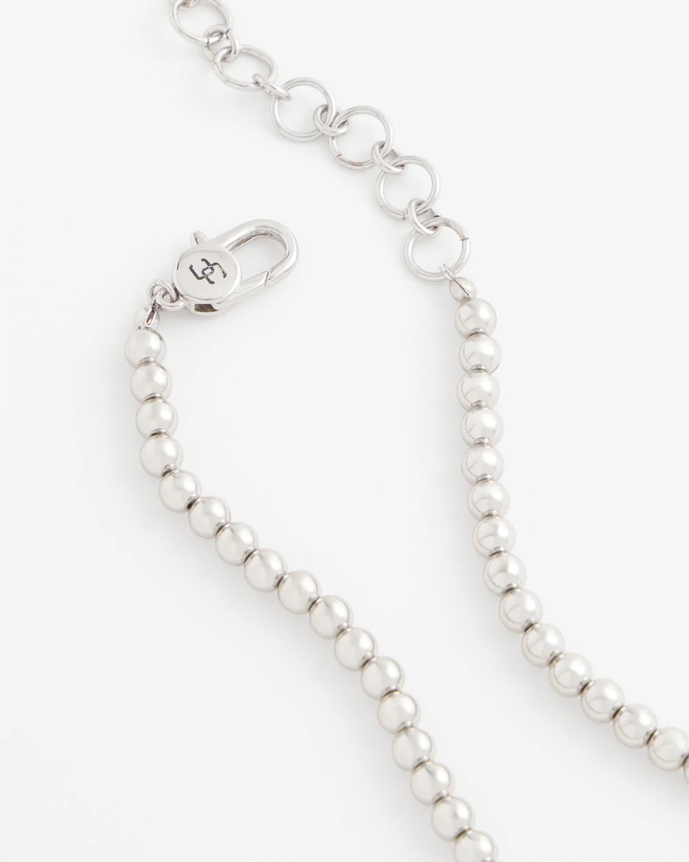 Chico's Trending | Silvertone Beaded Necklace