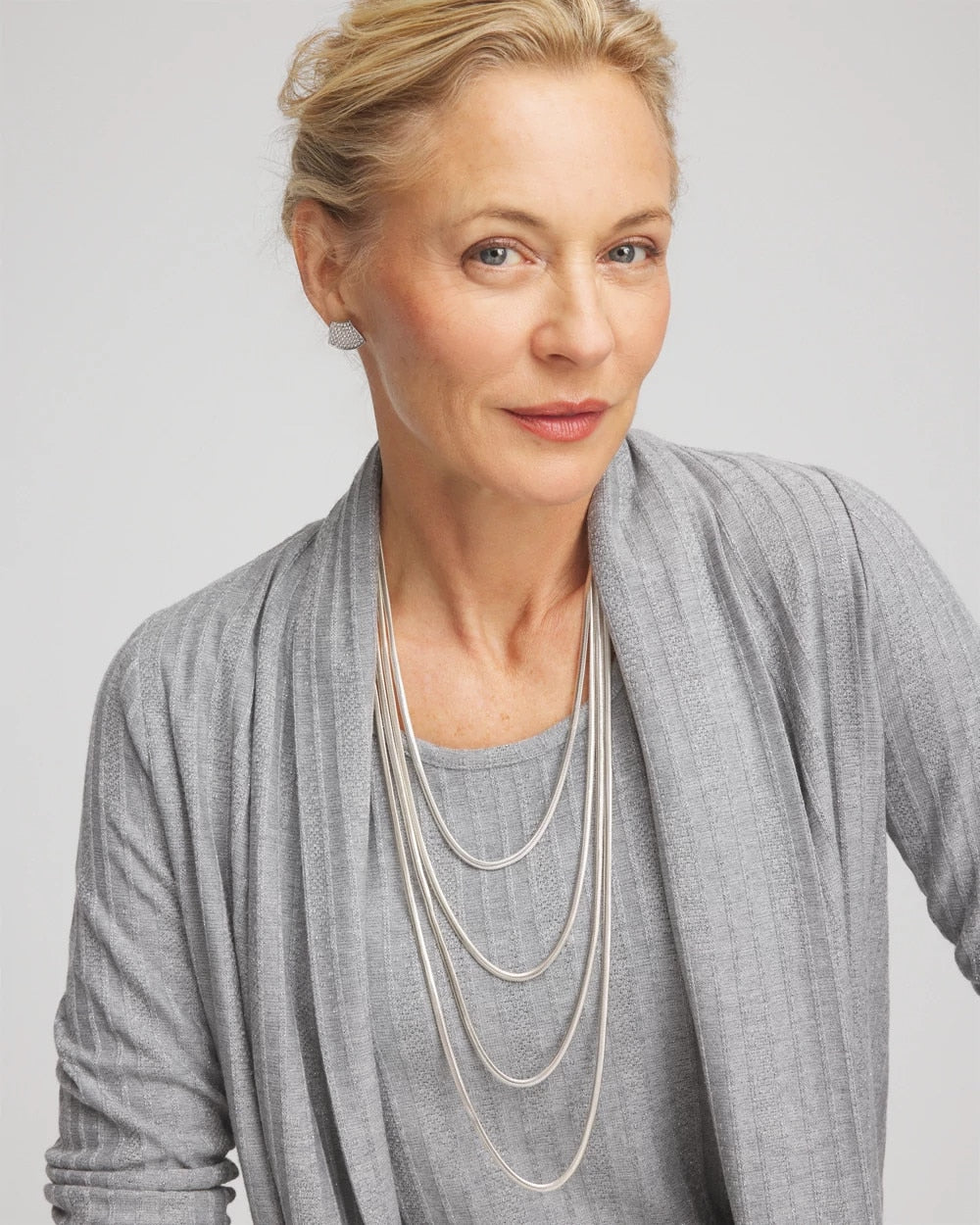 Chico's New | Multi-Layer Snake Chain Necklace
