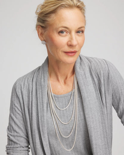 Chico's New | Multi-Layer Snake Chain Necklace