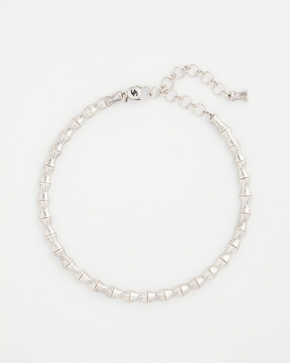 Chico's Best Price | Silvertone Bamboo Collar Necklace