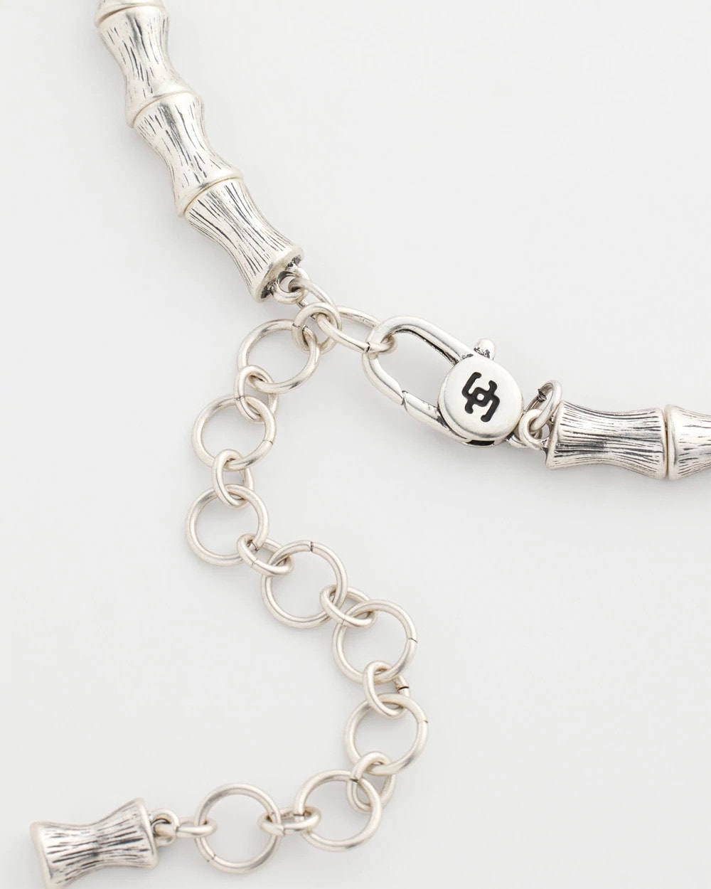 Chico's Best Price | Silvertone Bamboo Collar Necklace