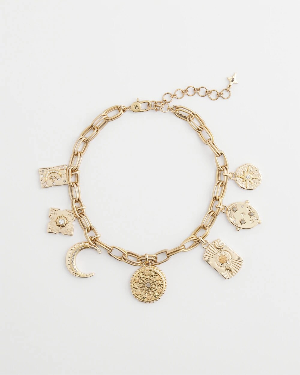 Chico's Discount | Gold Celestial Charm Necklace