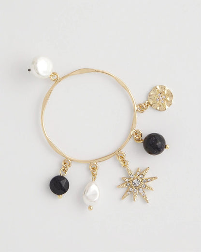 Chico's Customer Favorite | Starry Night Charm Hoop Earrings