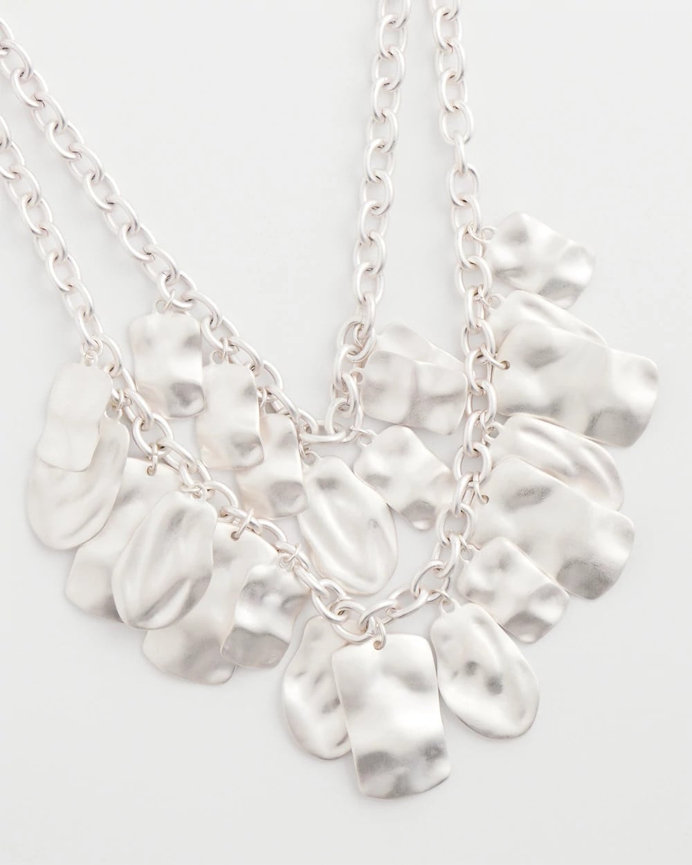 Chico's Everyday | Double Square Charm Pendant Necklace