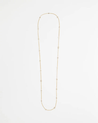 Chico's Featured | Fine Crystal Long Chain Necklace