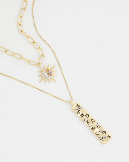 Chico's Trusted | Convertible Zodiac Pendant Necklace