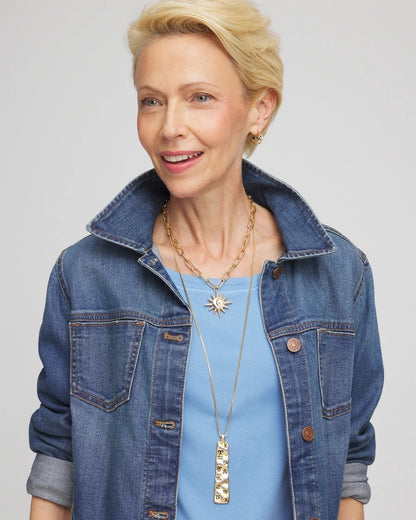 Chico's Trusted | Convertible Zodiac Pendant Necklace
