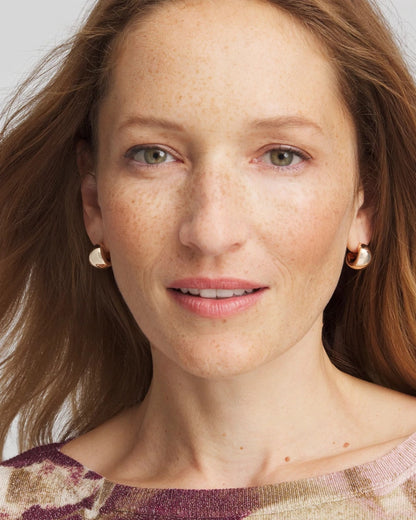 Chico's Best Seller | Rose Gold Huggie Hoop Earrings