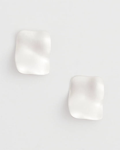 Chico's Signature | Square Oversized Stud Earrings