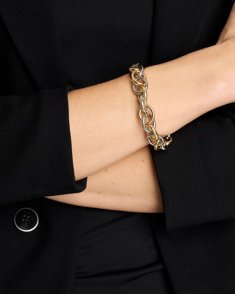 Chico's Featured | Open Link Stretch Bracelet