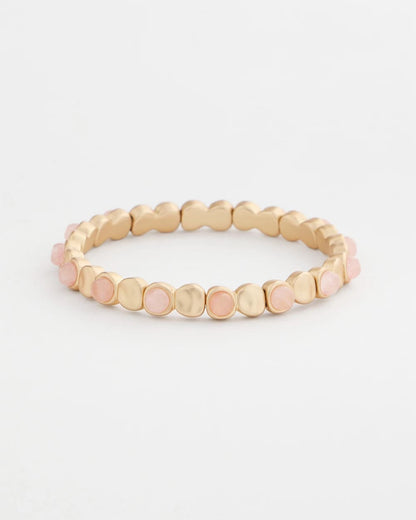 Chico's Hot Sale | Blush Mini Circle Stretch Bracelet