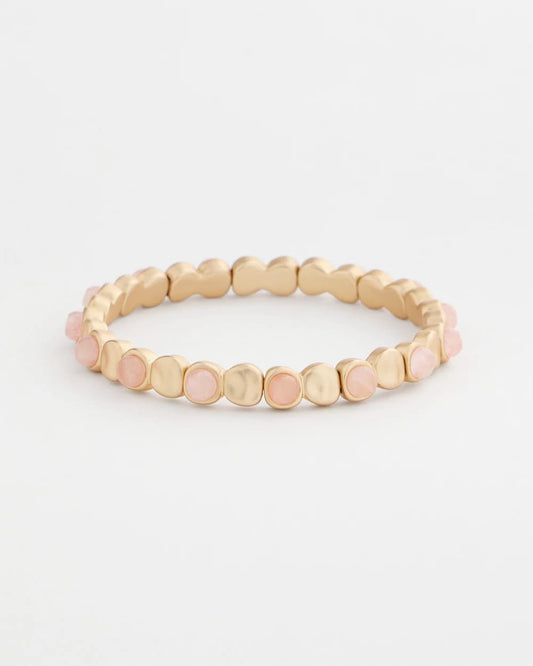 Chico's Hot Sale | Blush Mini Circle Stretch Bracelet