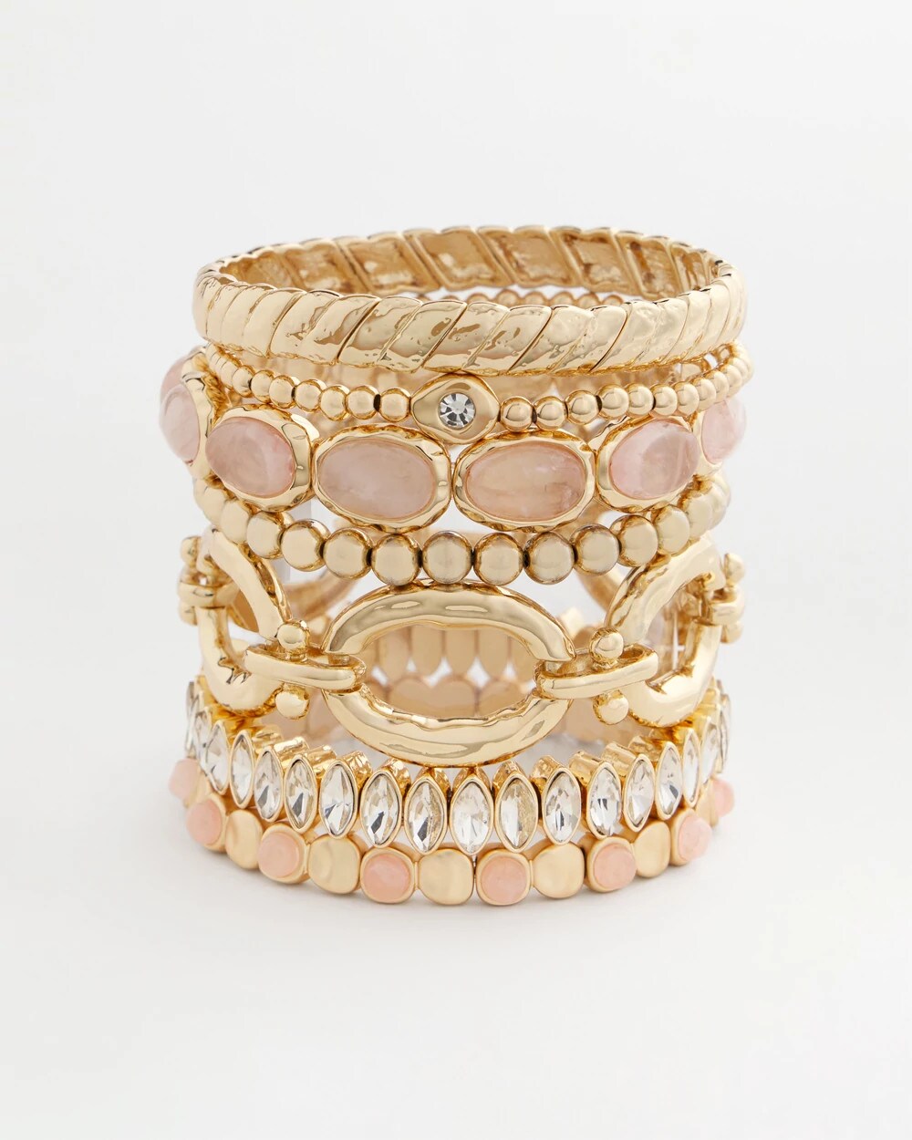 Chico's Trending | Blush Large Stretch Bracelet
