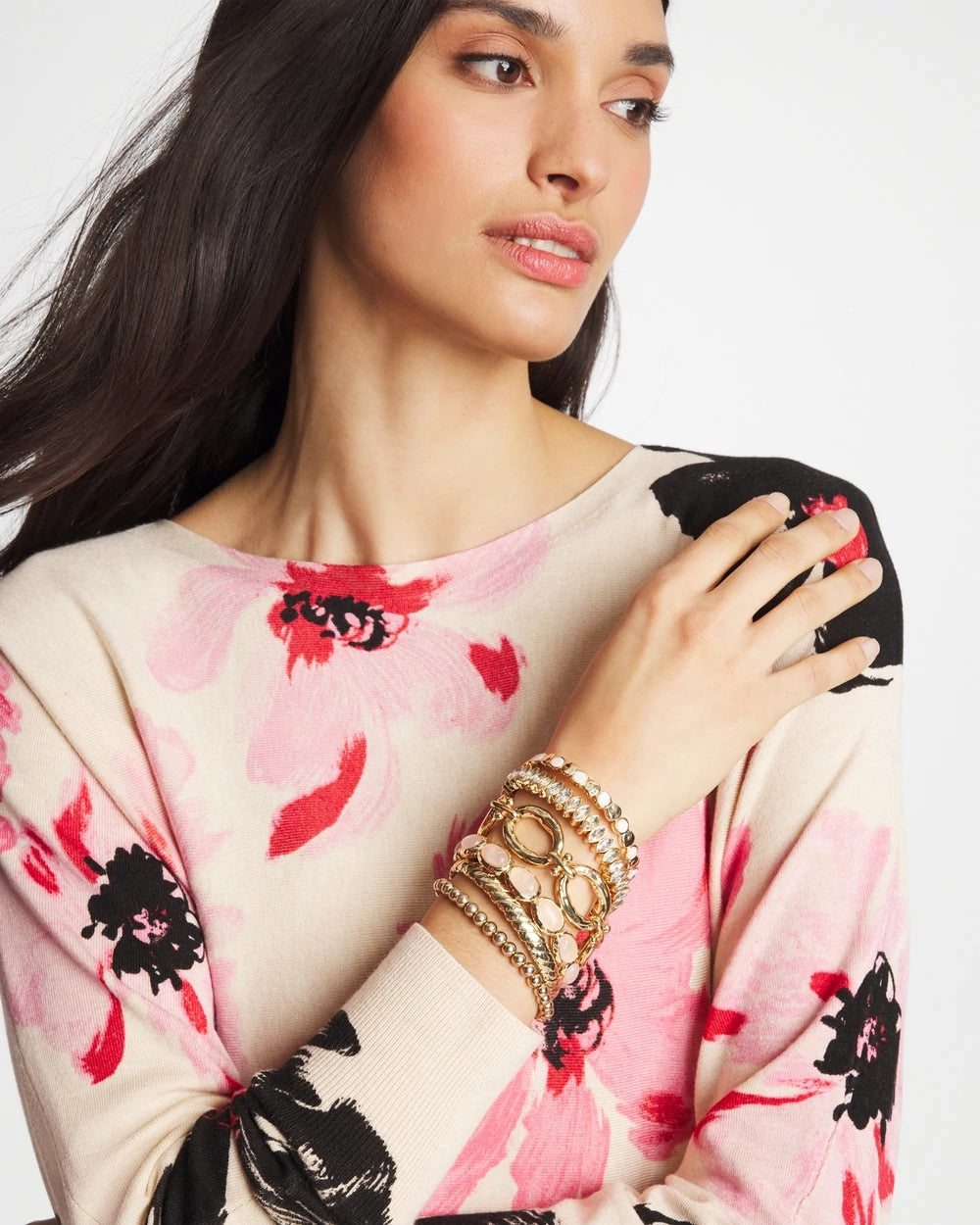 Chico's Trending | Blush Large Stretch Bracelet