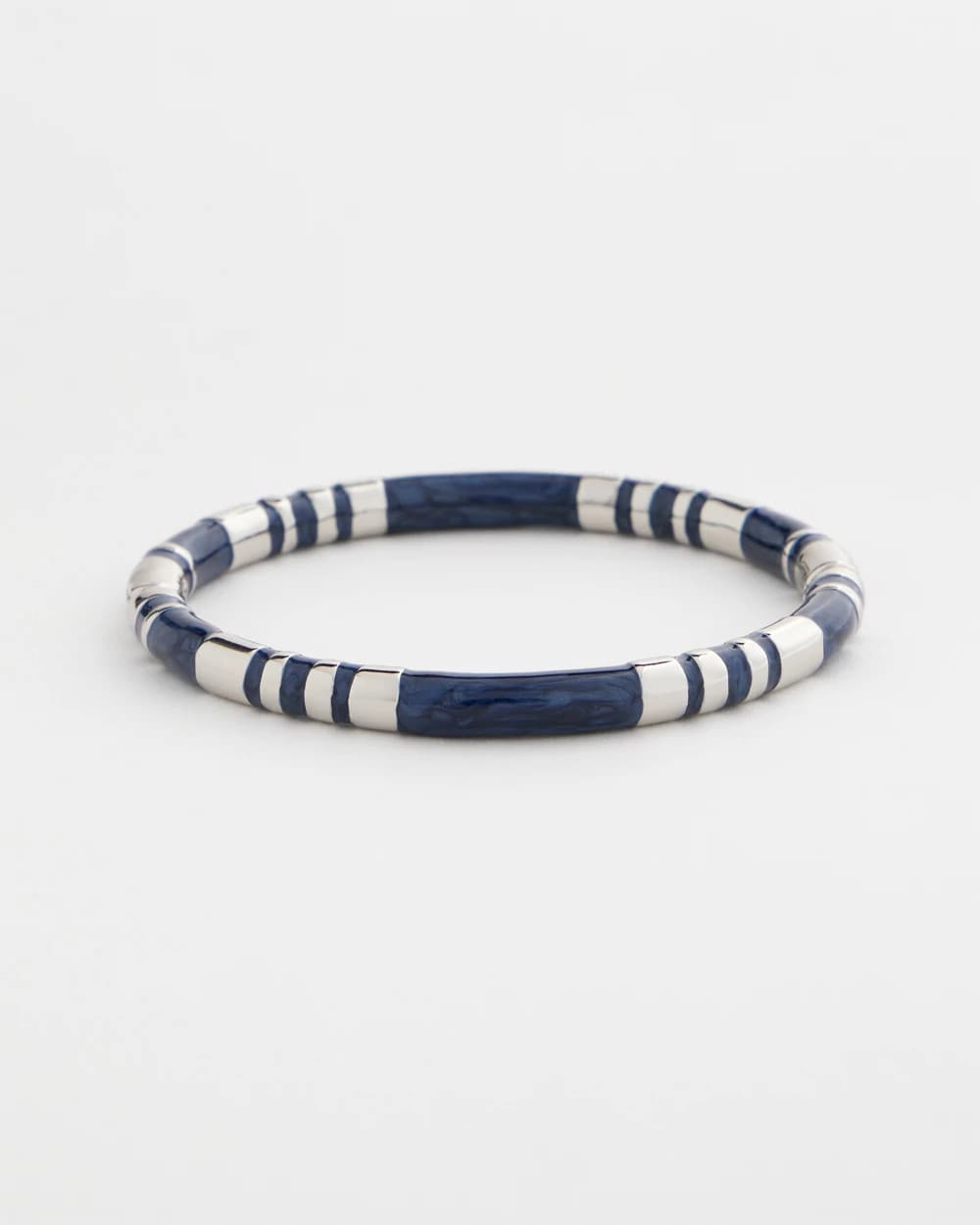Chico's Great Value | Blue Enamel Hinge Bangle