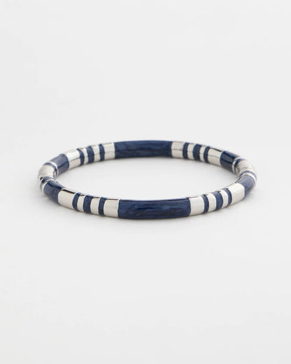 Chico's Great Value | Blue Enamel Hinge Bangle
